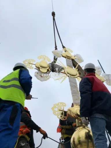 Стропильные работы по адресу г. Москва Новодевичий монастырь (фото 1)