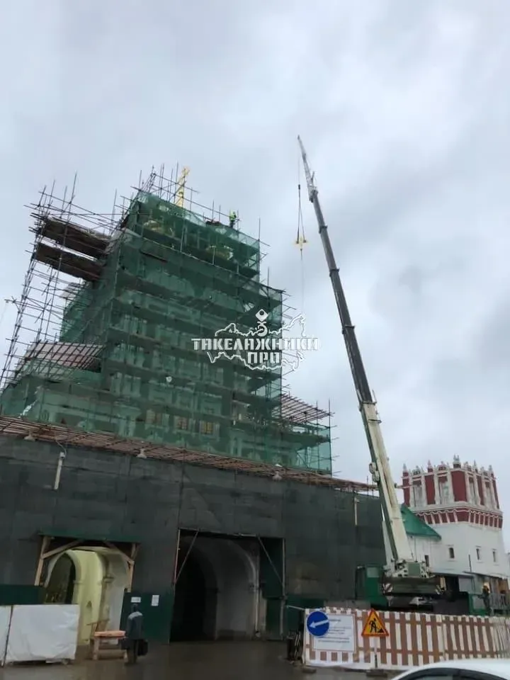 Стропильные работы по адресу г. Москва Новодевичий монастырь (фото 4)